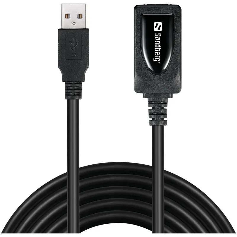 Forlæng USB kabel op til 10 meter med aktivt USB kabel Forlæng USB kabel op til 10 meter med aktivt USB kabel