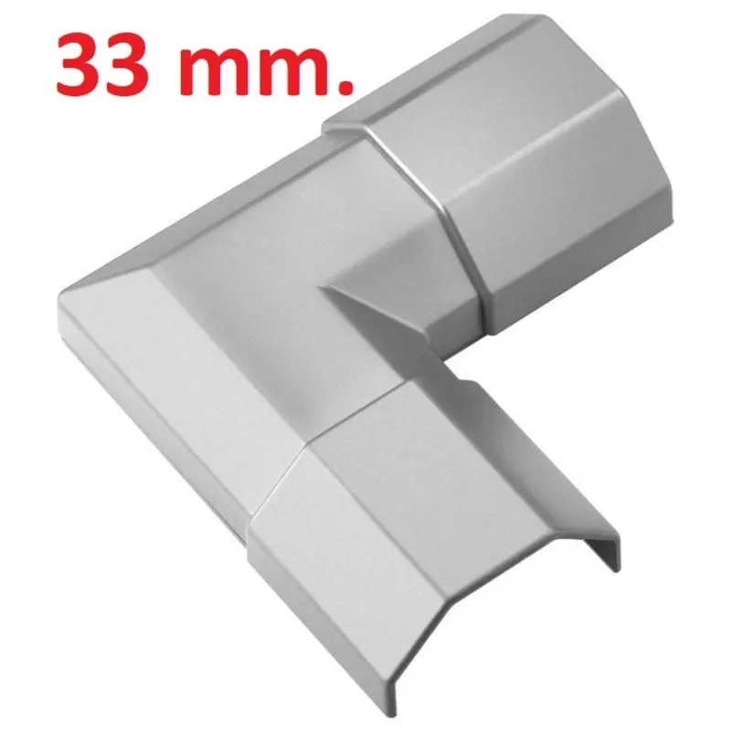 Cable tray 33 mm. corner connector Cable tray 33 mm. corner connector