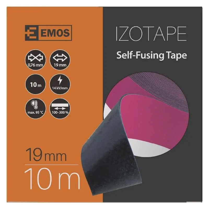Self-amalgamating tape 19 mm x 10 M. Self-amalgamating tape 19 mm x 10 M.